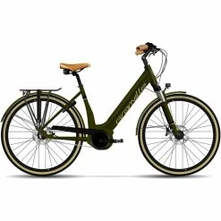 Vélo Électrique Granville E-Integrated 30+ 500Wh Vert Armée 2023 -Kalkhoff Vélos Boutique e integrated 30 2 700x700 2