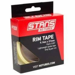 Fond De Jante Notubes Yellow Spoke Tape 21mm X 9m