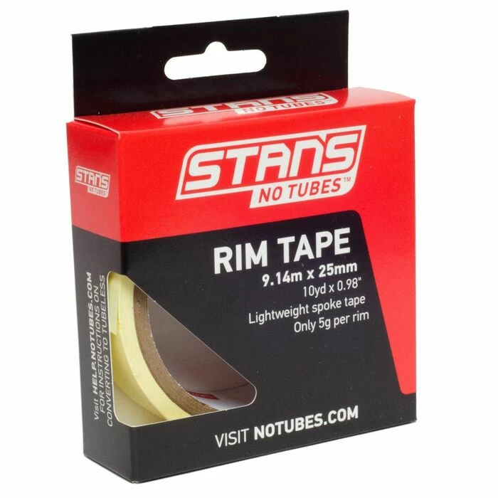 Fond De Jante Notubes Yellow Spoke Tape 25mm X 9m 3 Fond De Jante Notubes Yellow Spoke Tape 25mm X 9m
