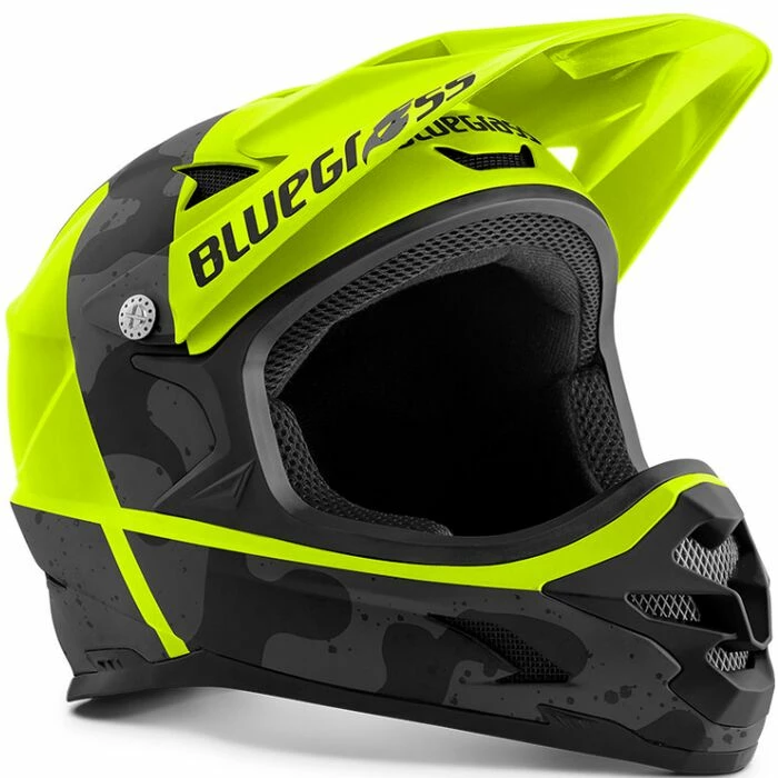 Casque Intégral Bluegrass Intox Noir / Jaune Fluo Mat 3 Casque Intégral Bluegrass Intox Noir / Jaune Fluo Mat