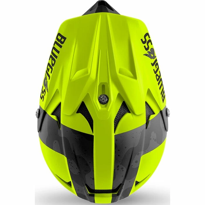 Casque Intégral Bluegrass Intox Noir / Jaune Fluo Mat 11 Casque Intégral Bluegrass Intox Noir / Jaune Fluo Mat – Image 9