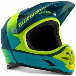 Casque Intégral Bluegrass Intox Bleu / Jaune Fluo Mat 37 Casque Intégral Bluegrass Intox Bleu / Jaune Fluo Mat -Kalkhoff Vélos Boutique intox petrol blue fluo jaune matt 1 700x700 4
