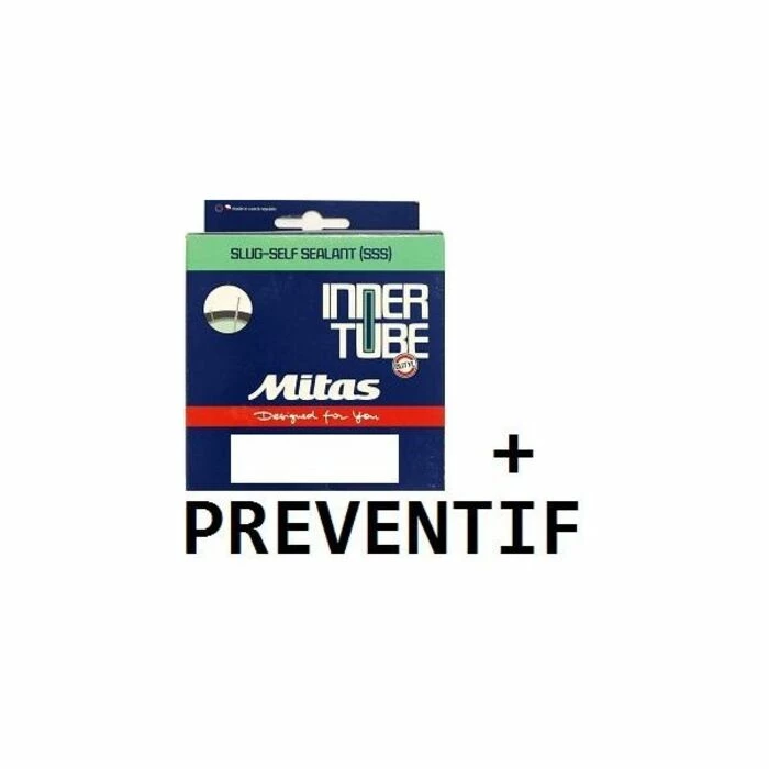 Chambre à Air Mitas City Avec Préventif 700x35/47C Schrader 3 Chambre à Air Mitas City Avec Préventif 700x35/47C Schrader