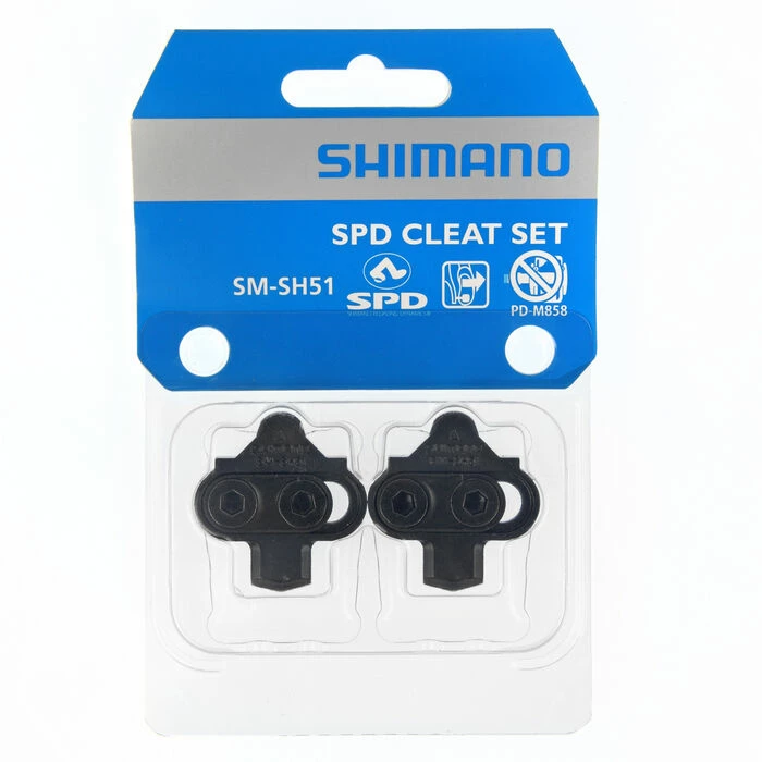Paire De Cales Shimano VTT Noir SM-SH51 SDP Latéral 3 Paire De Cales Shimano VTT Noir SM-SH51 SDP Latéral