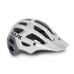 Casque Kask VTT Rex Blanc Gris WG11 -Kalkhoff Vélos Boutique rex blanc gris 700x700 2